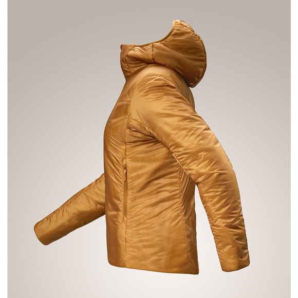 🌞 Arc'teryx Yellow Jacket W Small 🌻 WS Nuclei 💛 Yukon Midlayer NWT - Picture 7 of 12